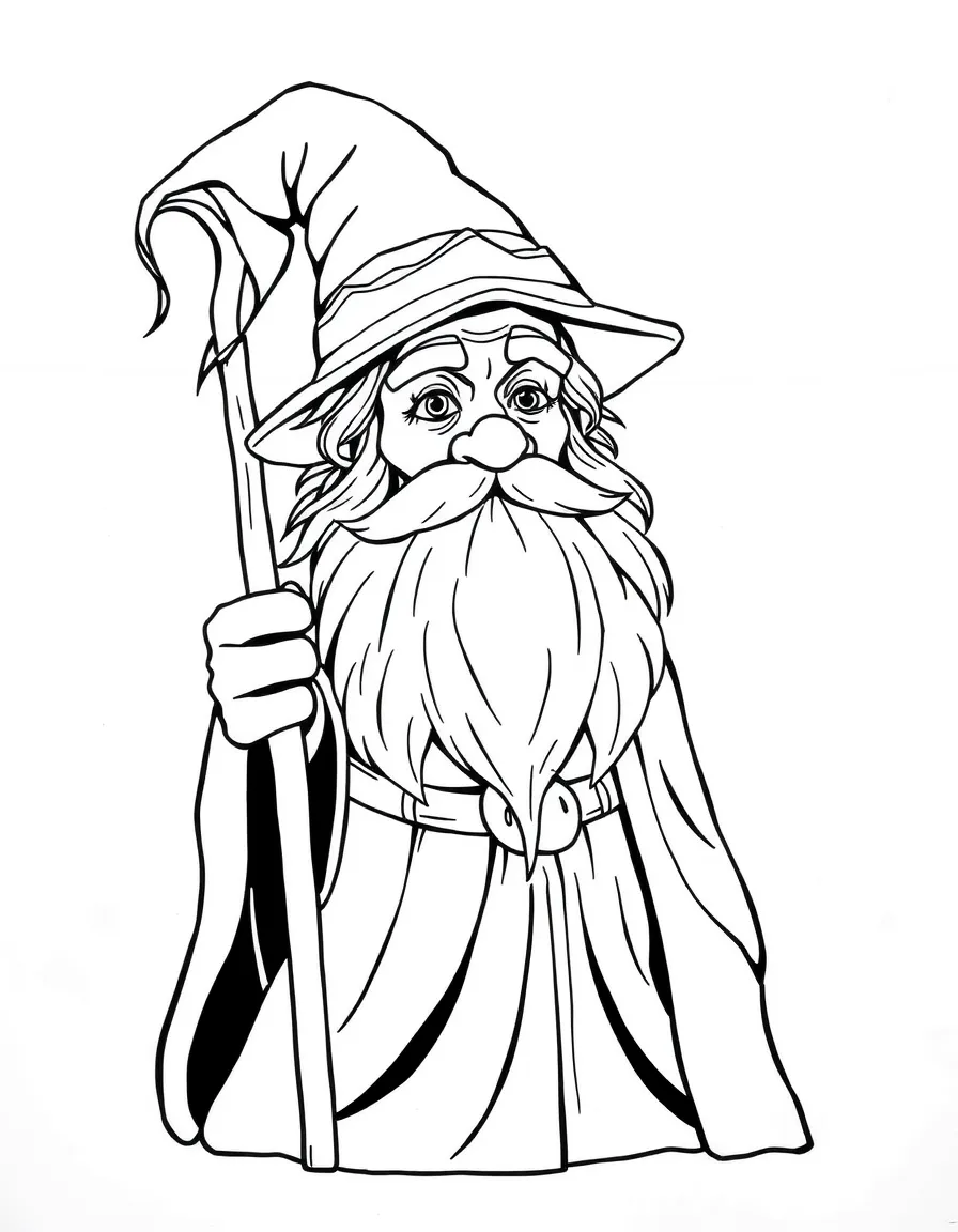 A wise old wizard.