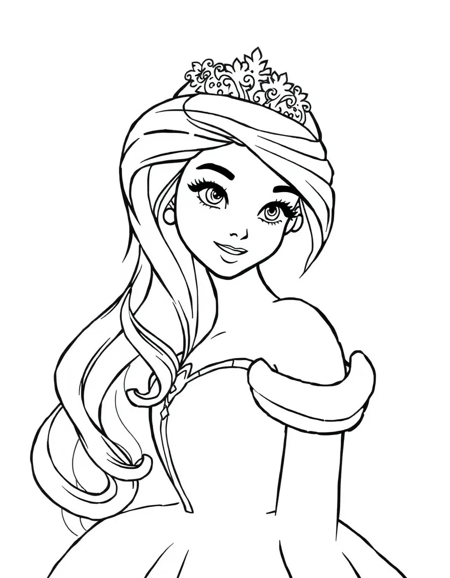 A beautiful princess.