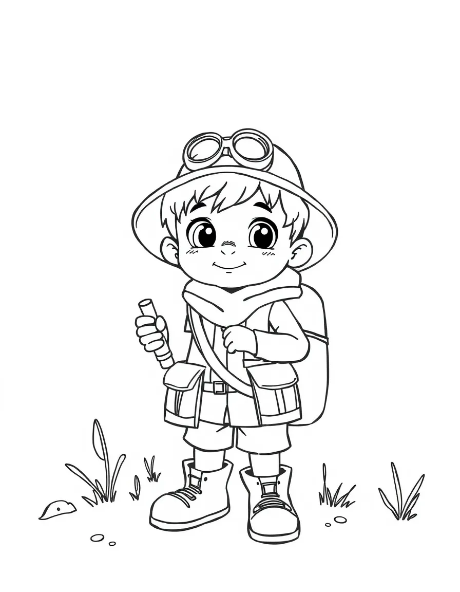 A curious explorer.