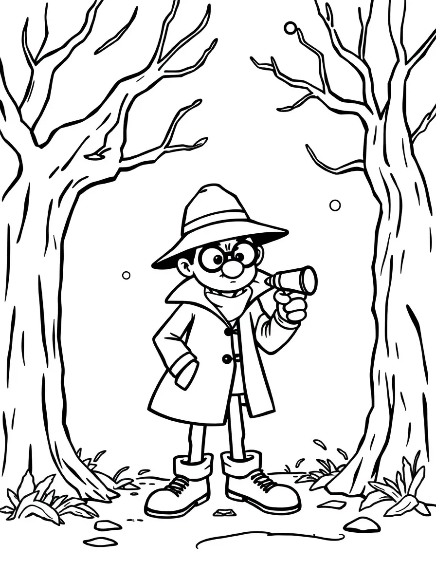 A clever detective.