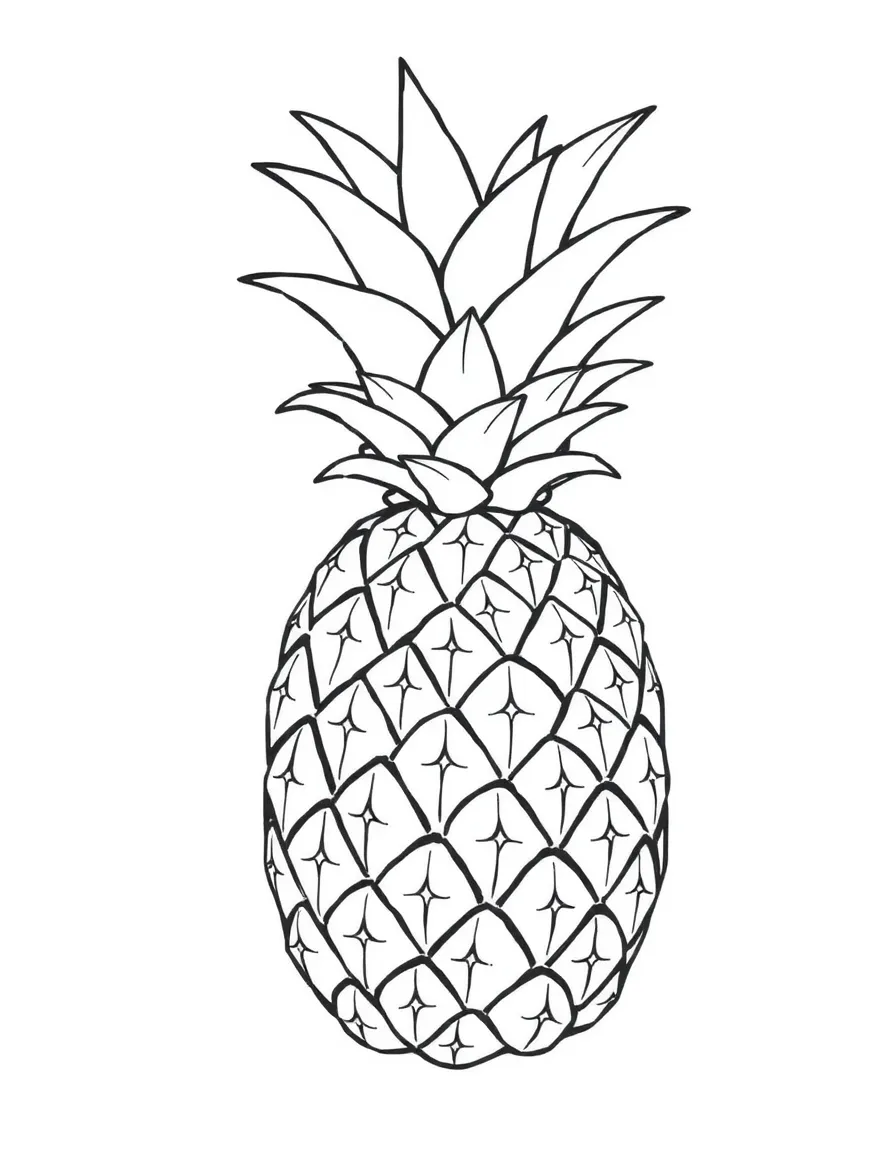 A sweet pineapple.