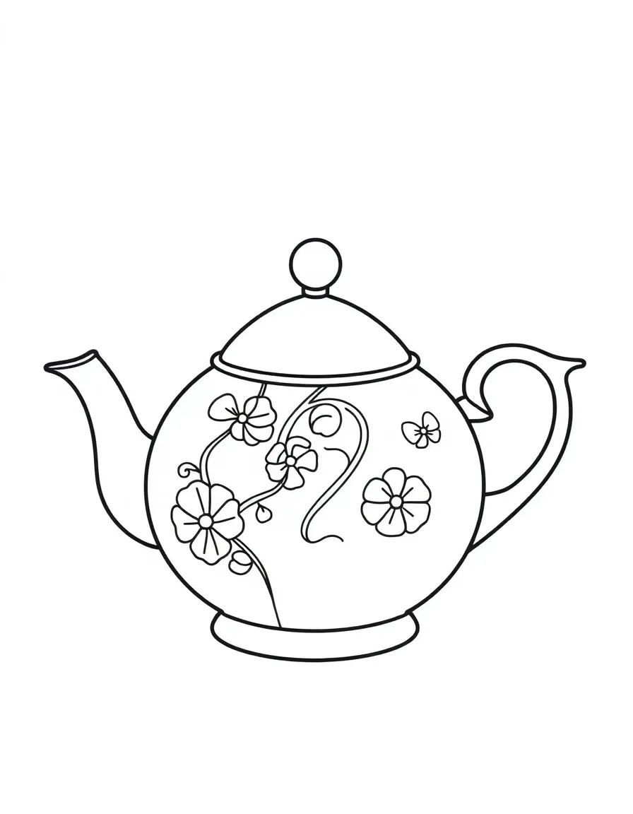 A happy teapot.