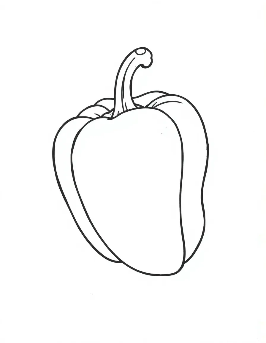 A green pepper.