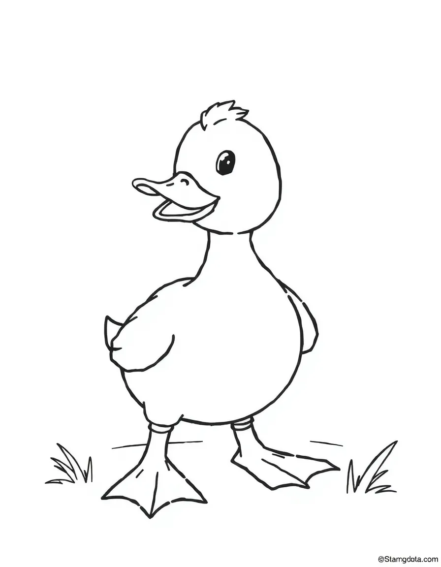 A yellow duck.