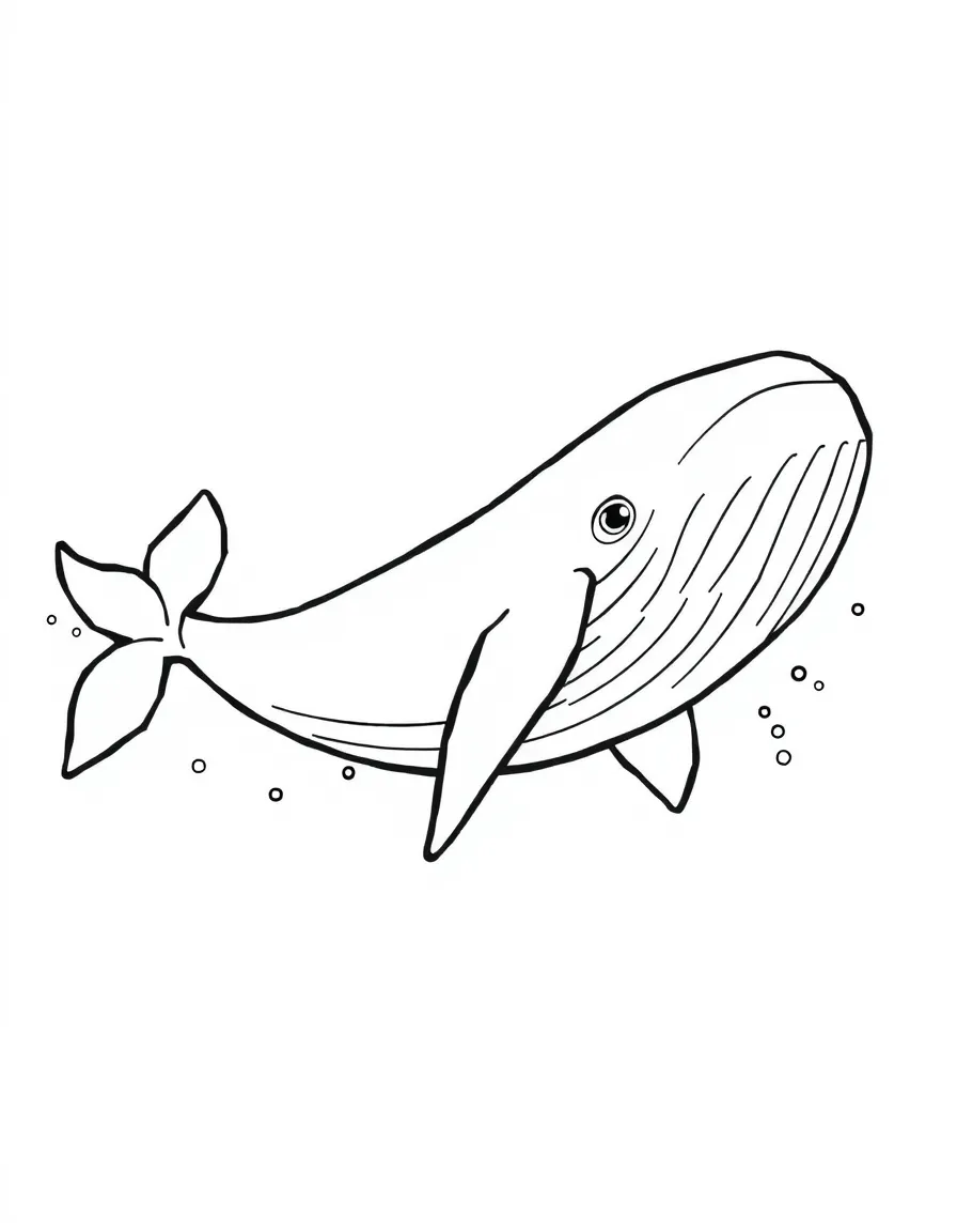 A big whale splashing its tail.