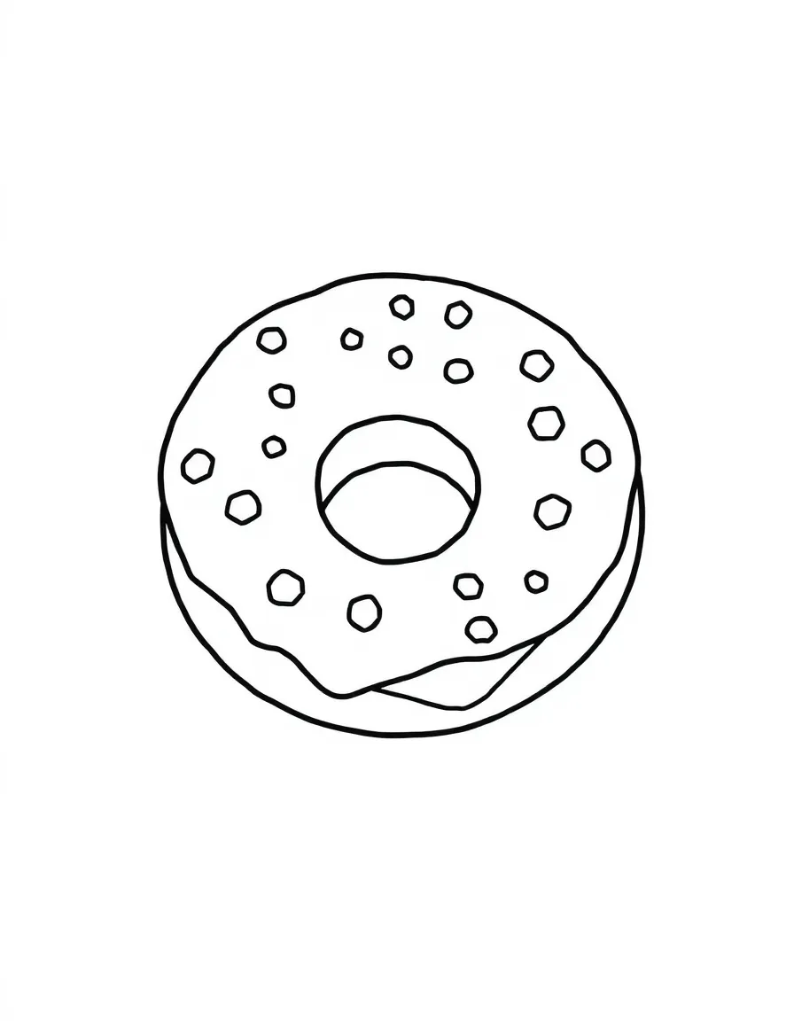 A yummy donut.