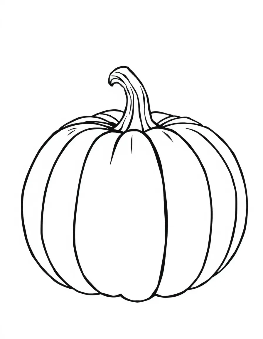 An orange pumpkin.