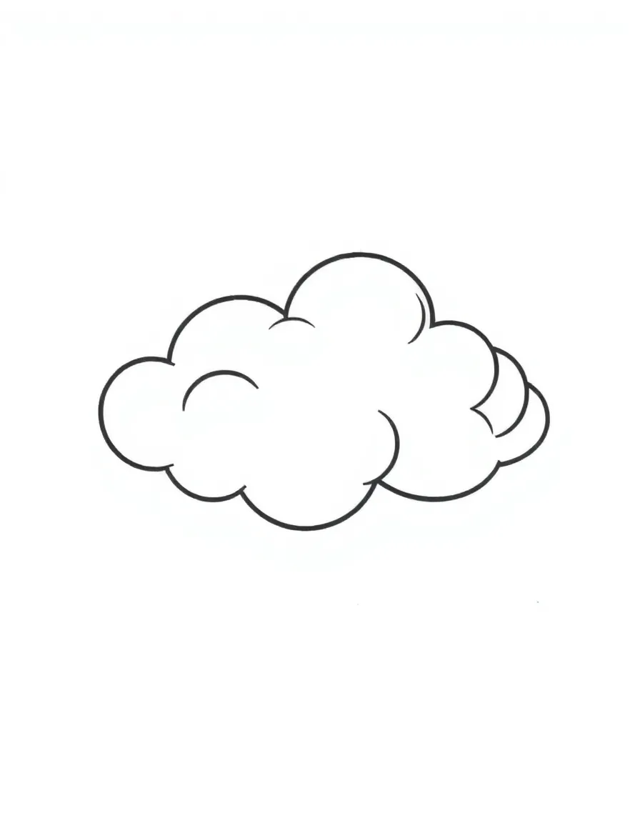 A pink cloud.