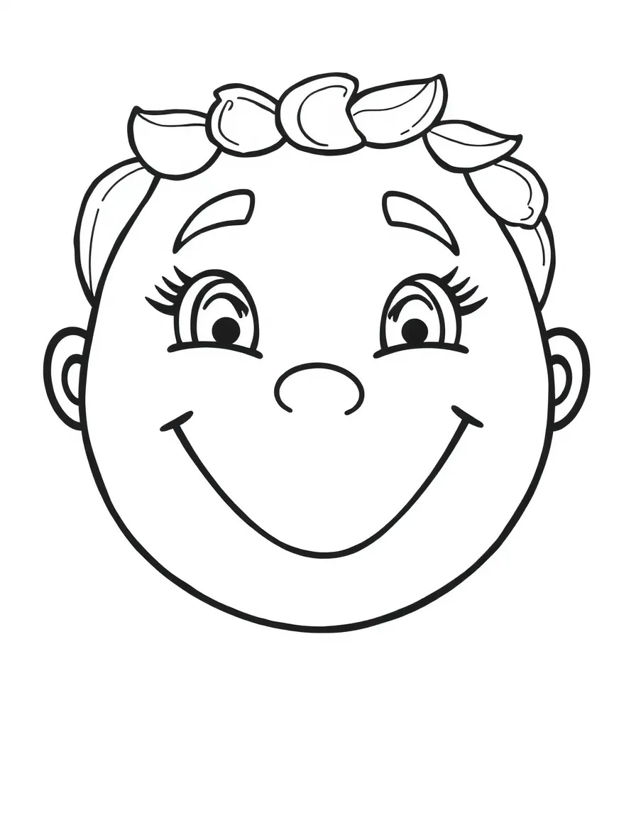 A happy face.