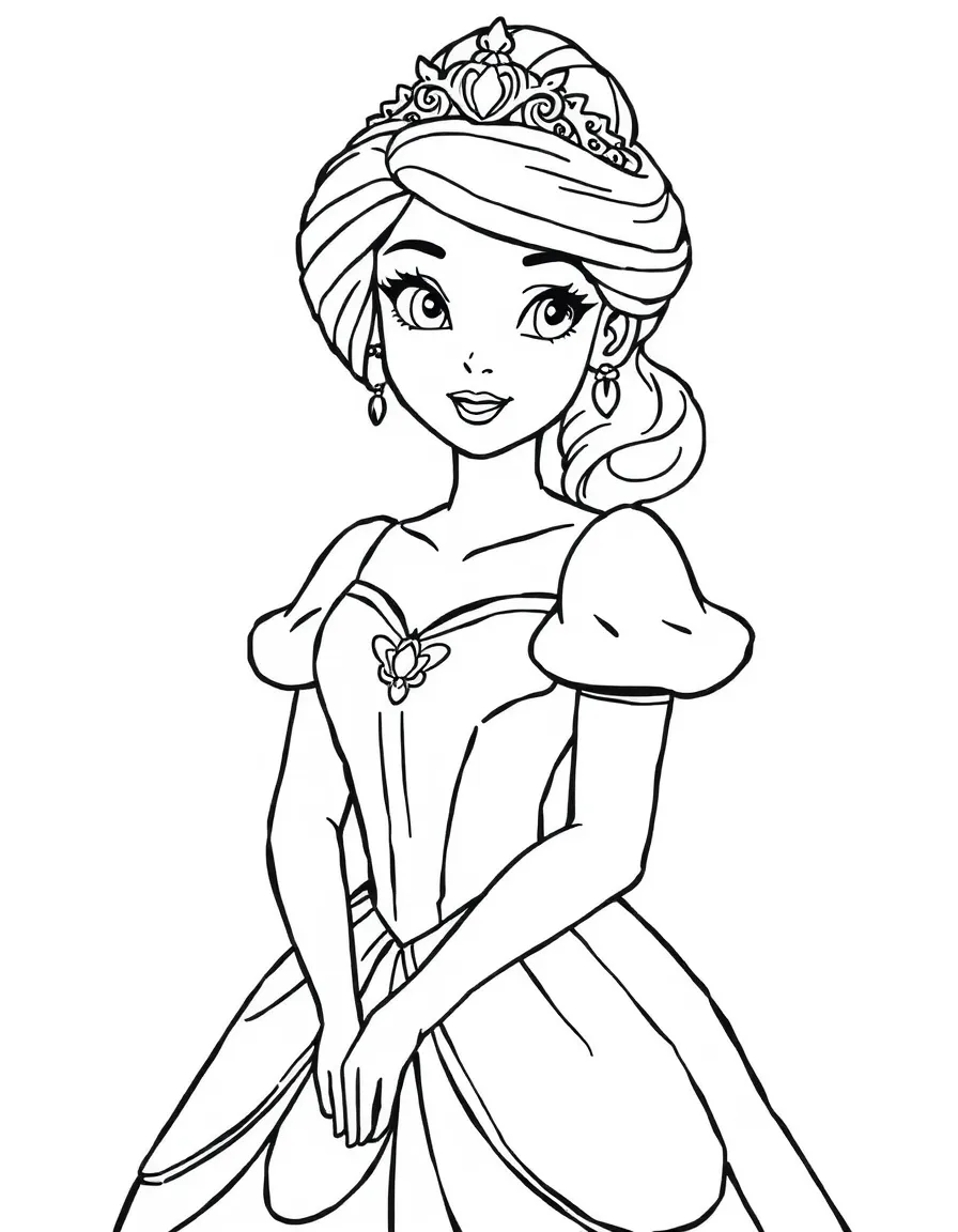 A kind princess.