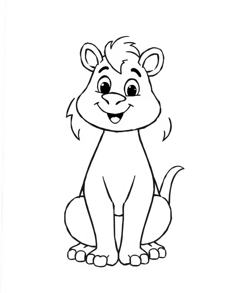 A talking animal.