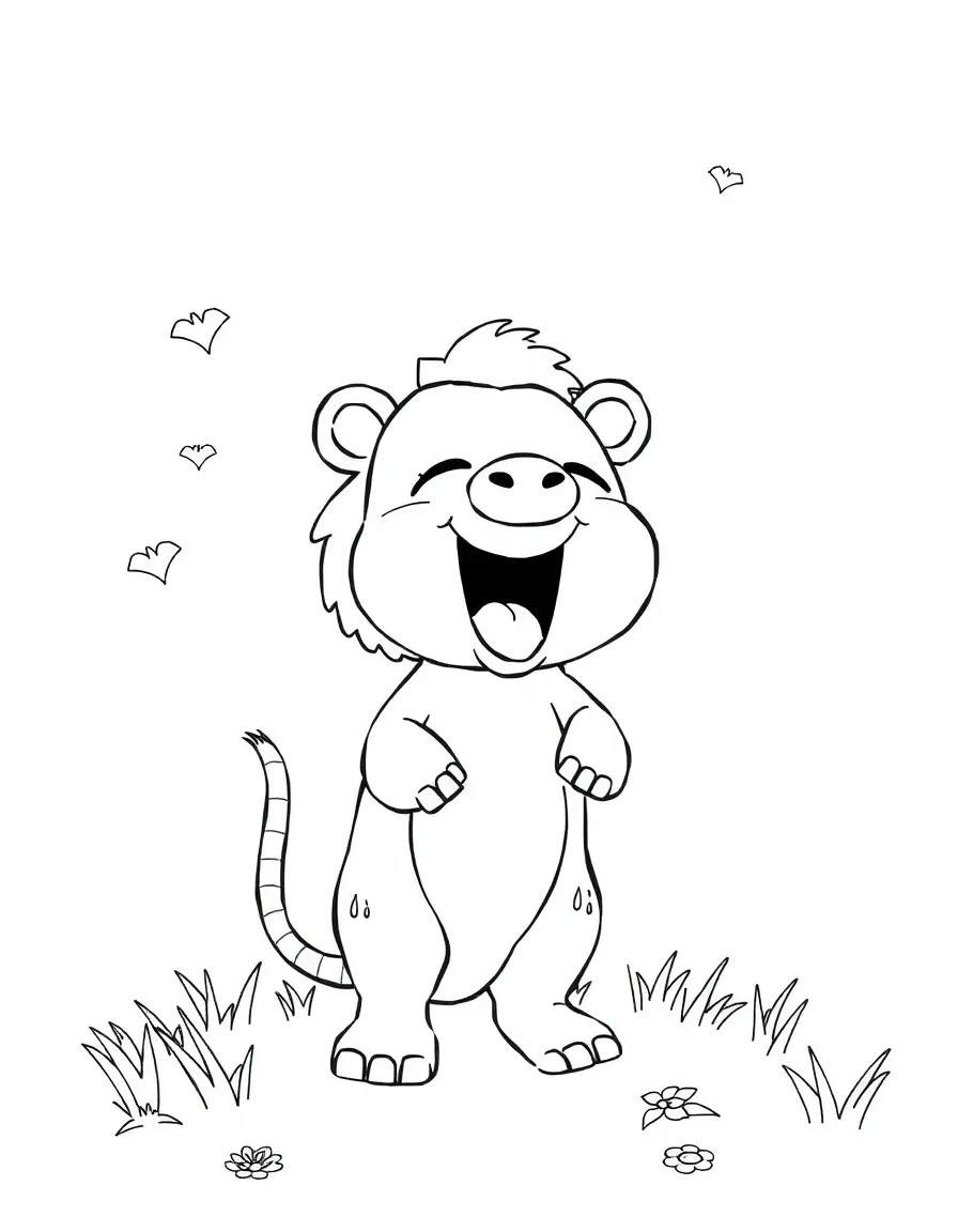 A singing animal.