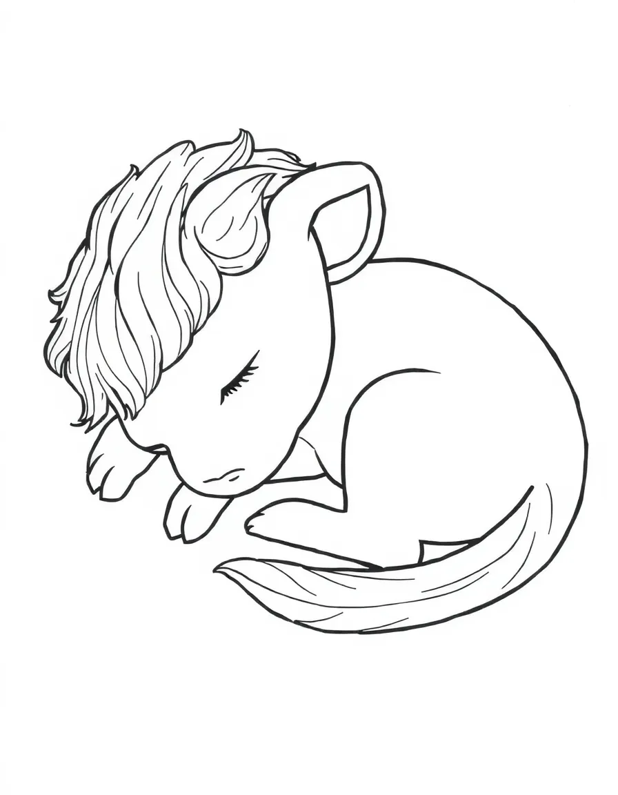 A sleeping creature.