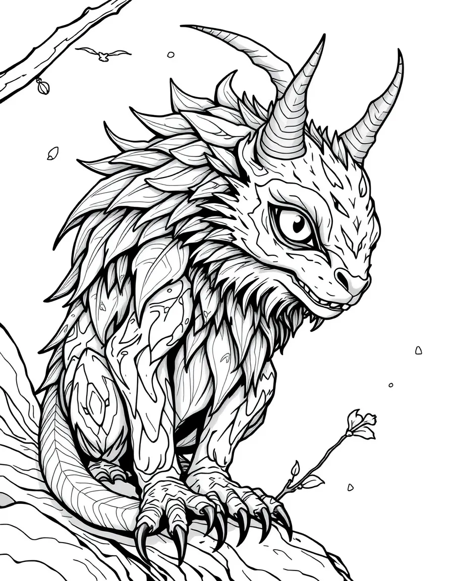 A waking creature.