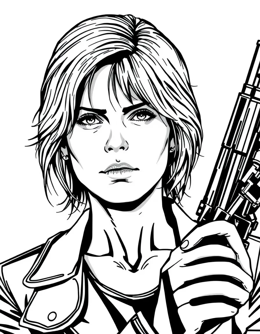 Sarah Connor from Terminator