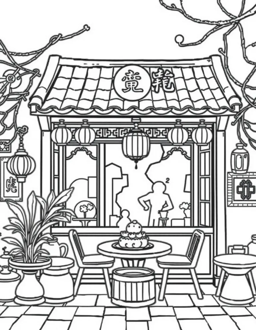 (Hong Kong) Traditional dim sum tea house