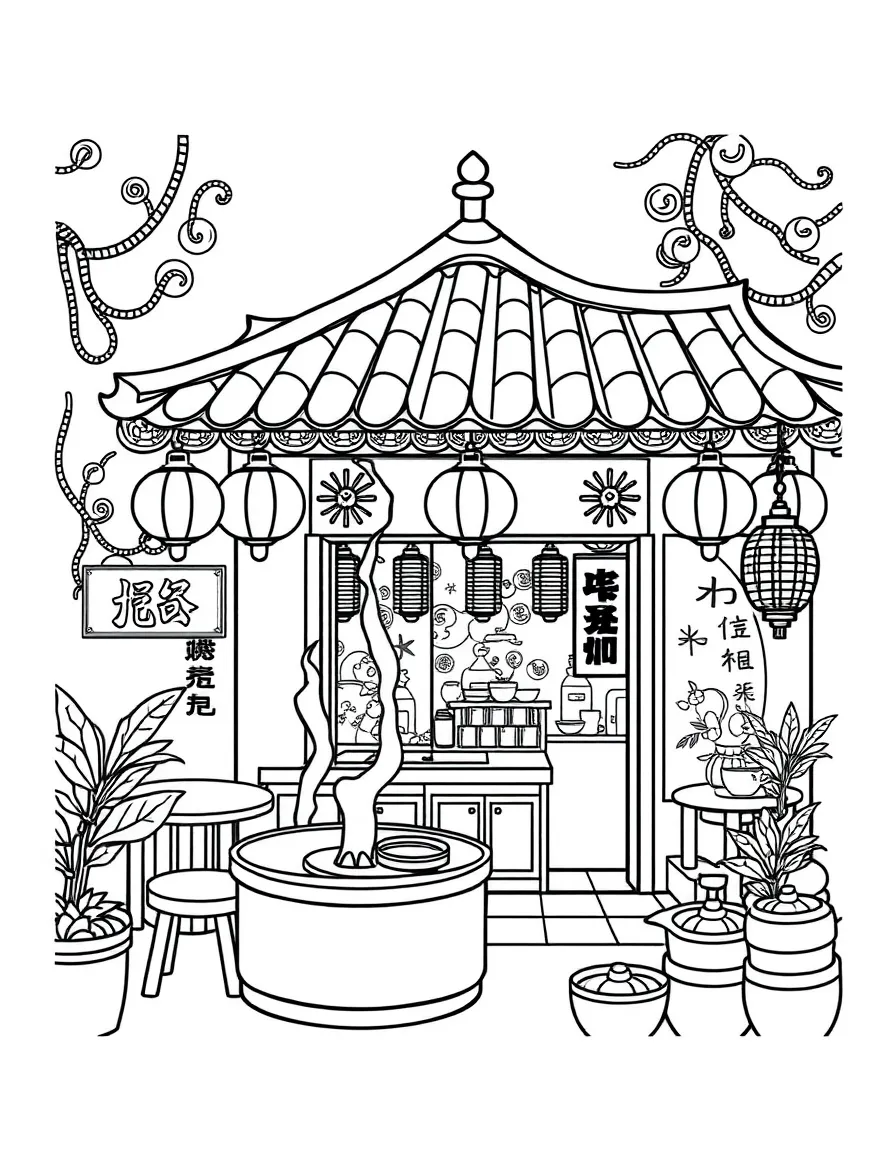 (Hong Kong) Traditional dim sum tea house