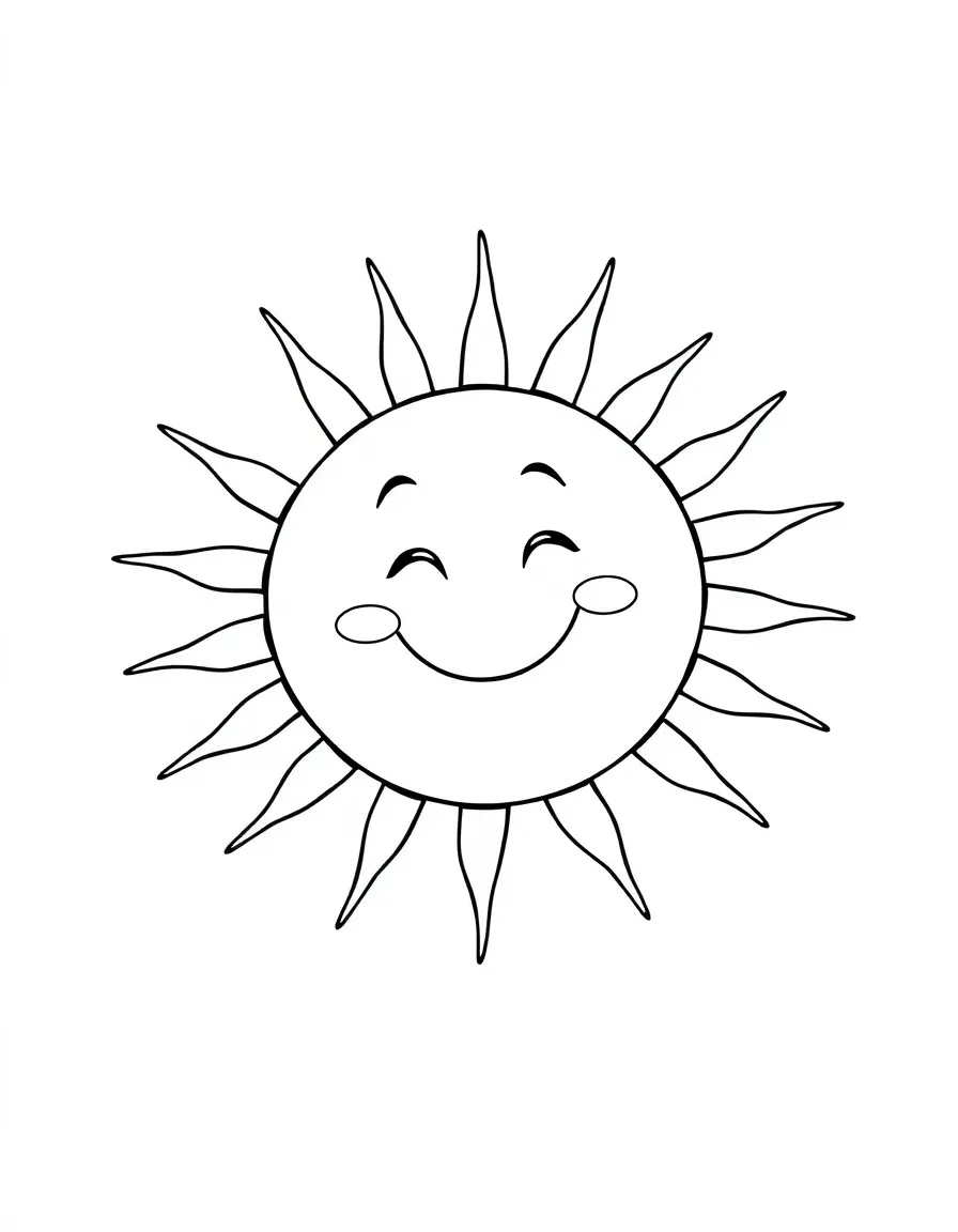 A happy sun.