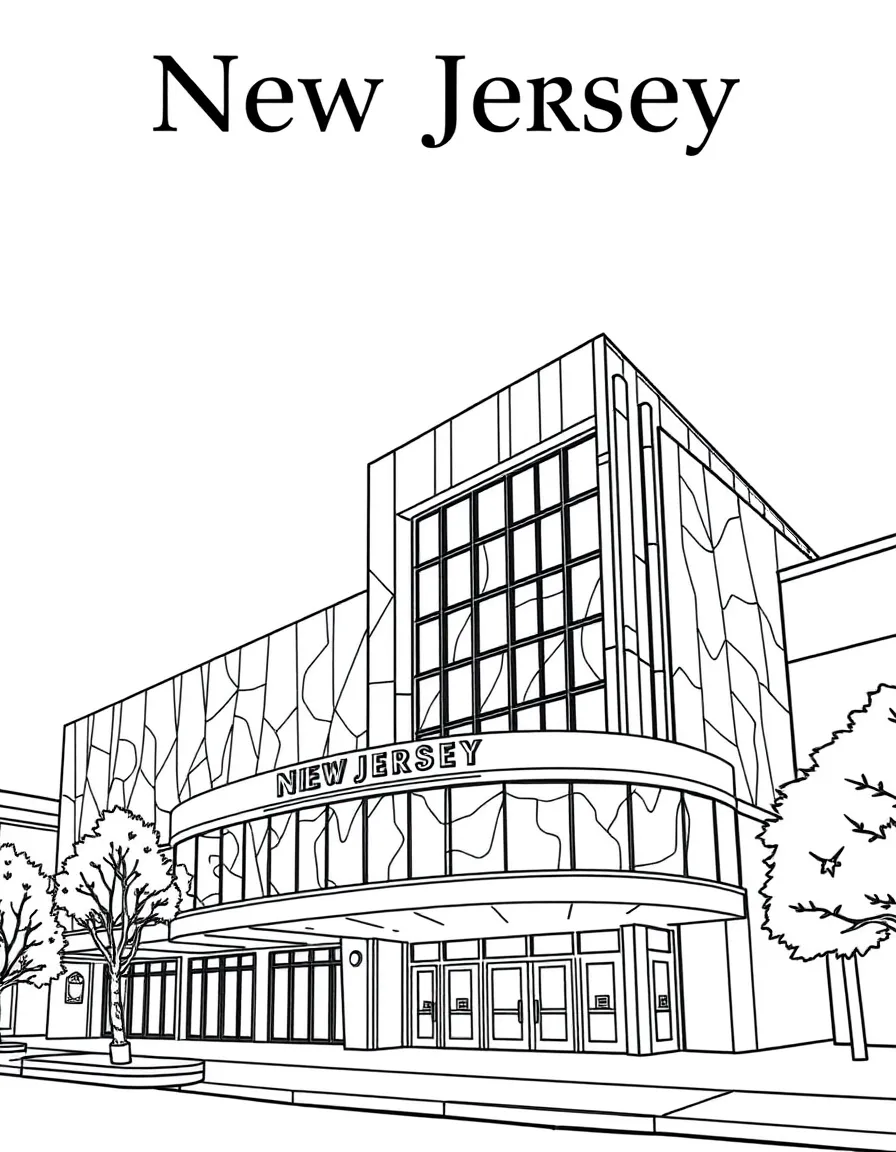 (New Jersey) The New Jersey Performing Arts Center building