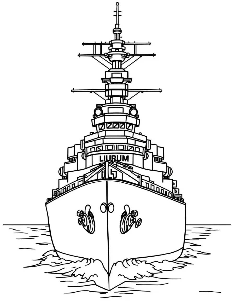 (New Jersey) The Battleship New Jersey museum ship