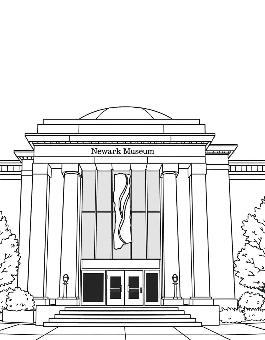 (New Jersey) The Newark Museum of Art building