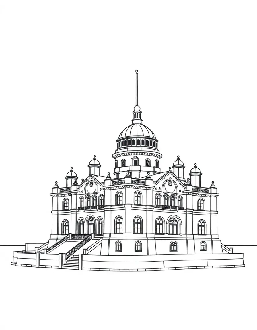 (New Jersey) The Ellis Island Immigration Museum building
