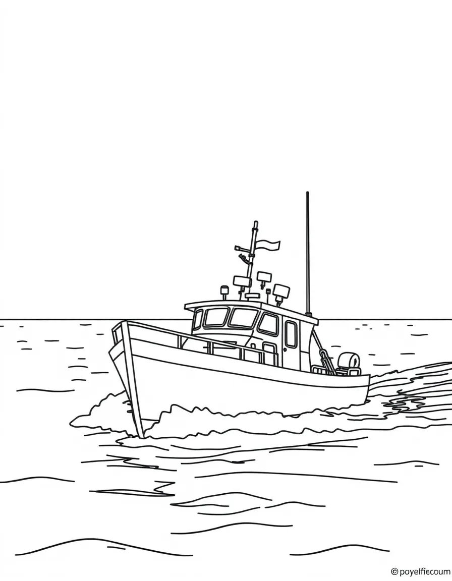 (Delaware) A boat sailing on Delaware Bay