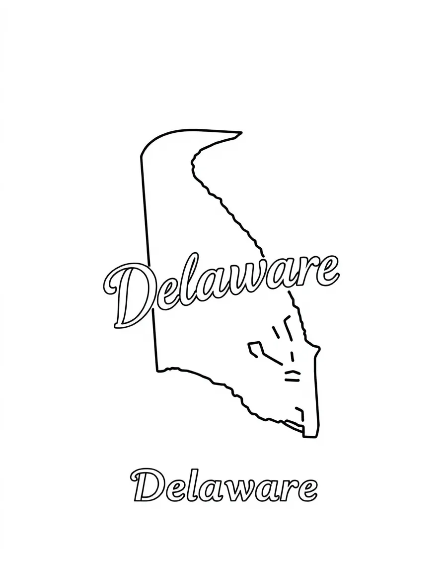 (Delaware) The First State sign