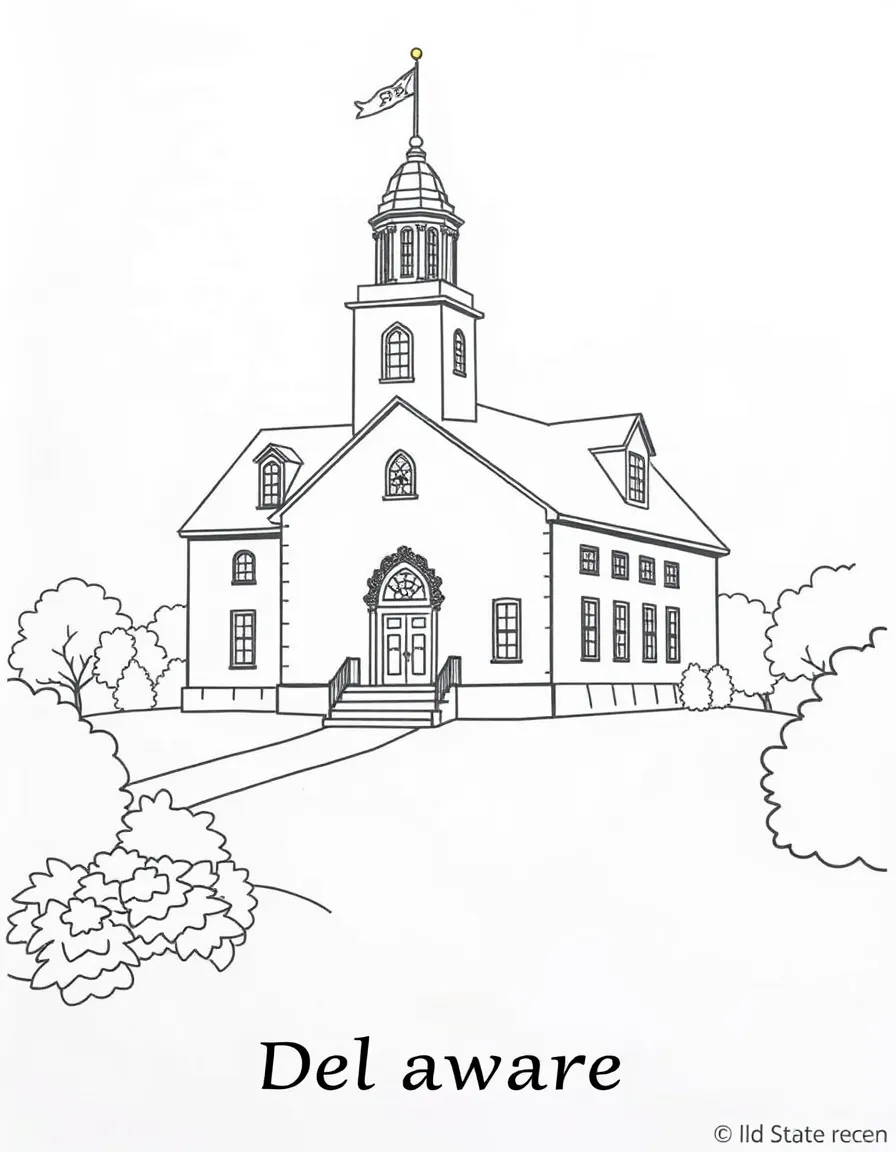 (Delaware) The Old State House in Dover