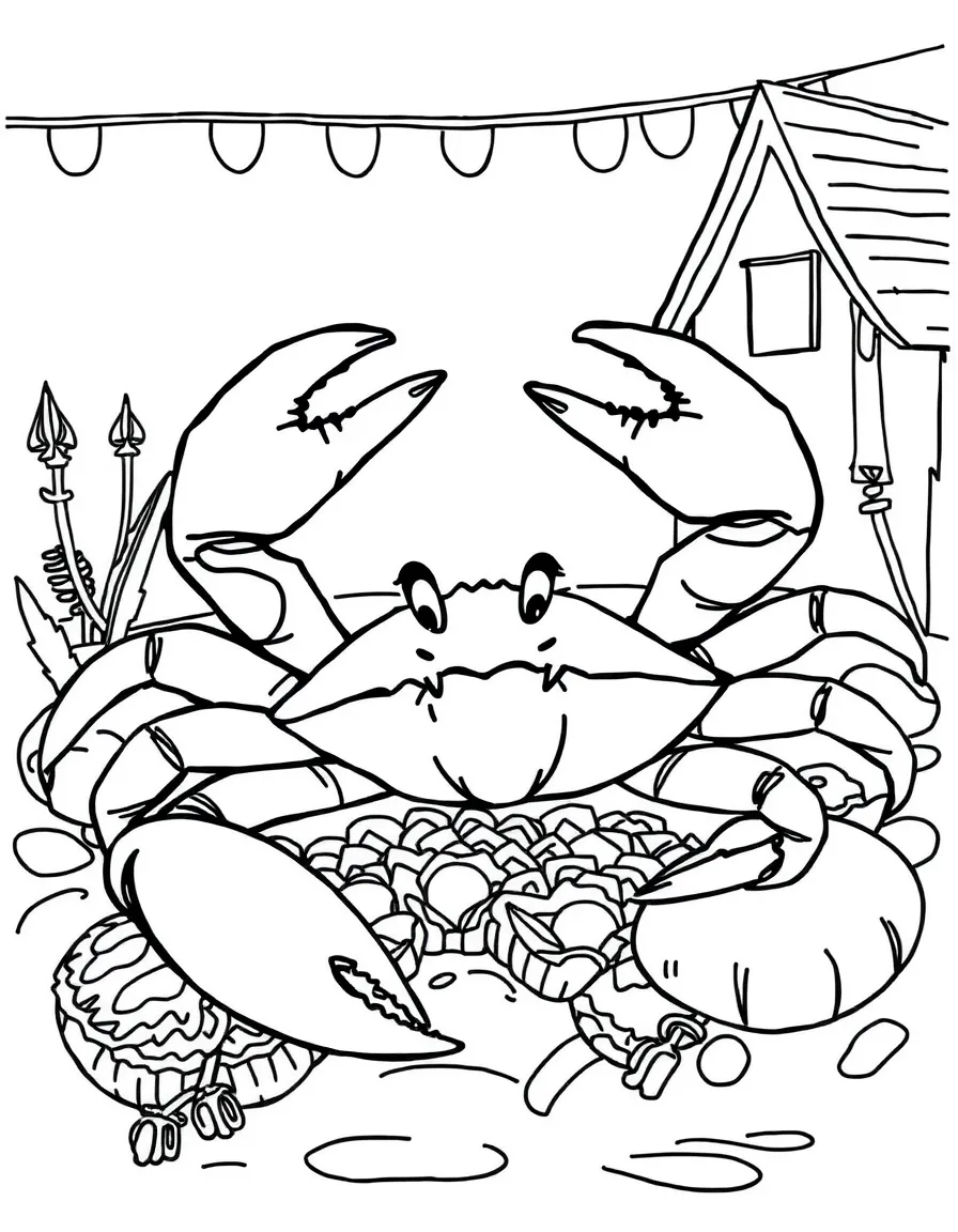 (Delaware) A crab feast in Delaware