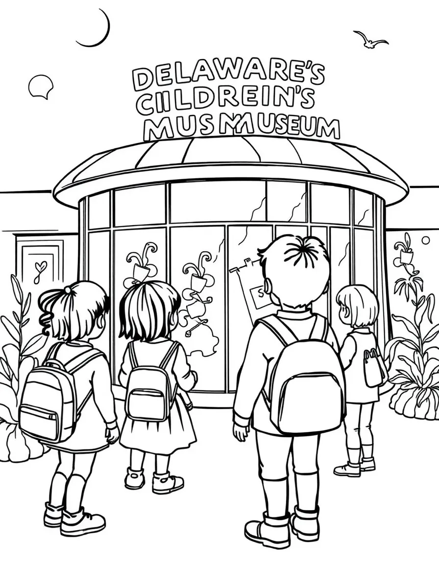 (Delaware) Children visiting the Delaware Children’s Museum