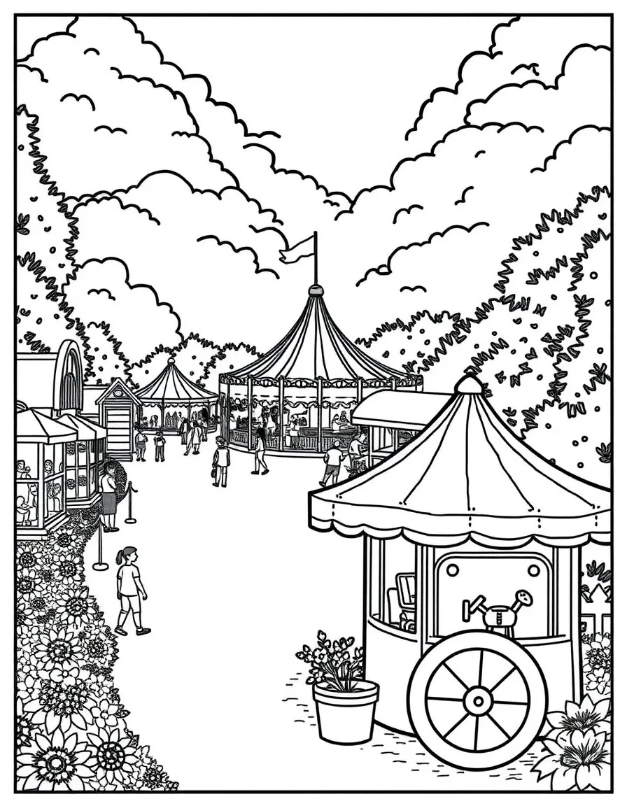 (Delaware) A summer fair in Sussex County