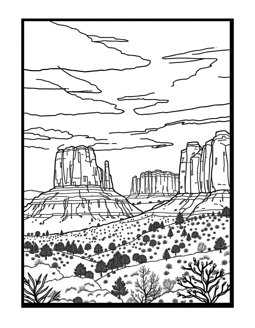 (Arizona) Red rock formations in Sedona