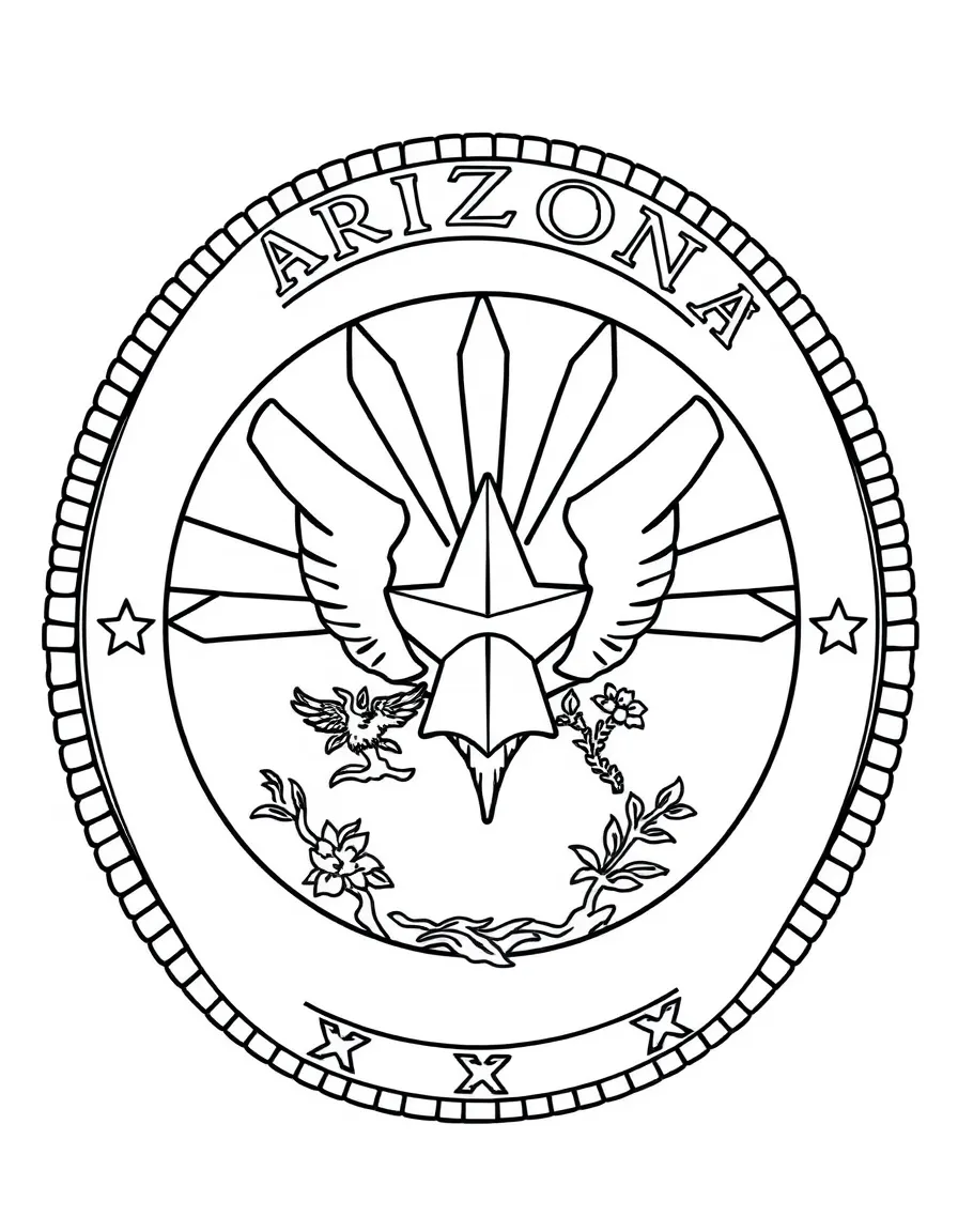 (Arizona) The Arizona state seal