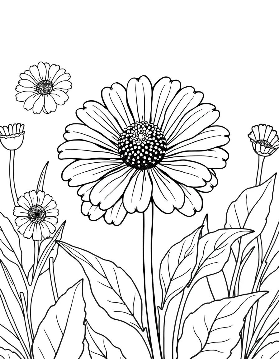(Arizona) A zinnia flower native to Arizona