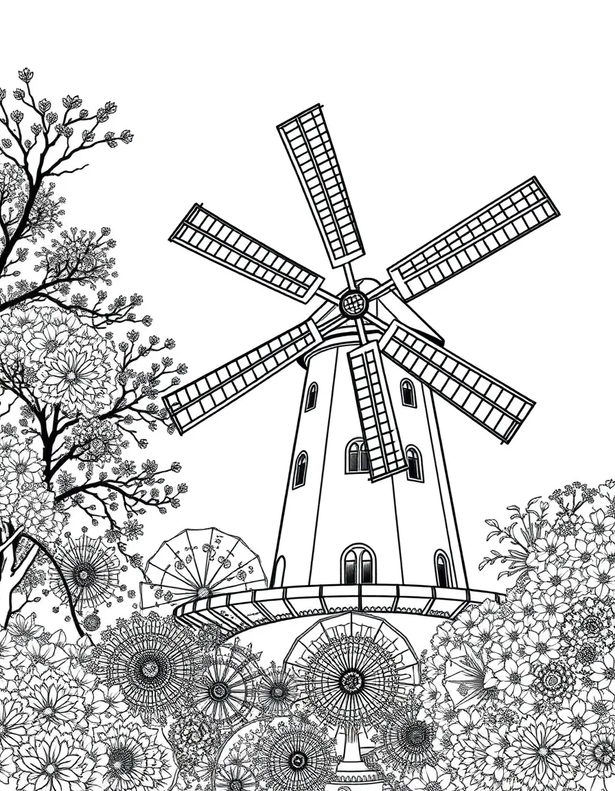 (France) Moulin de la Galette windmill in Montmartre
