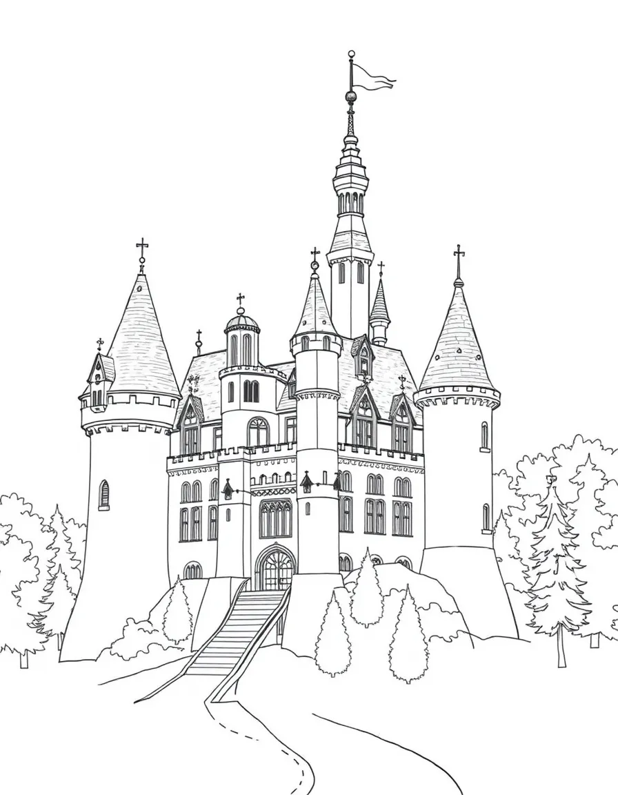 (France) Château de Pierrefonds fairy tale castle restoration