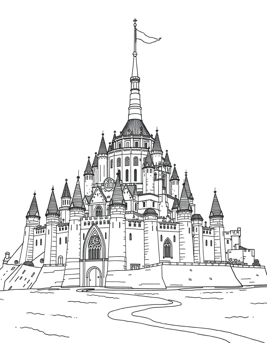 (France) Mont-Saint-Michel scriptorium and manuscripts
