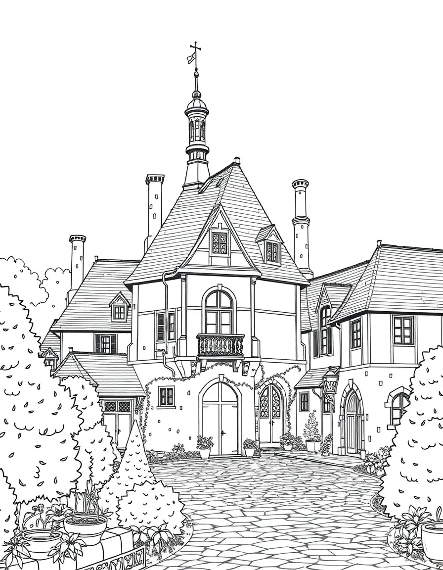 (France) Versailles Hameau de la Reine rustic village