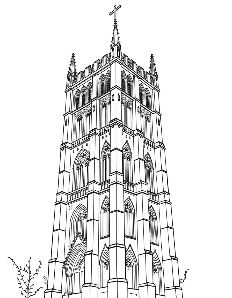 (France) Tour Saint-Jacques Gothic tower