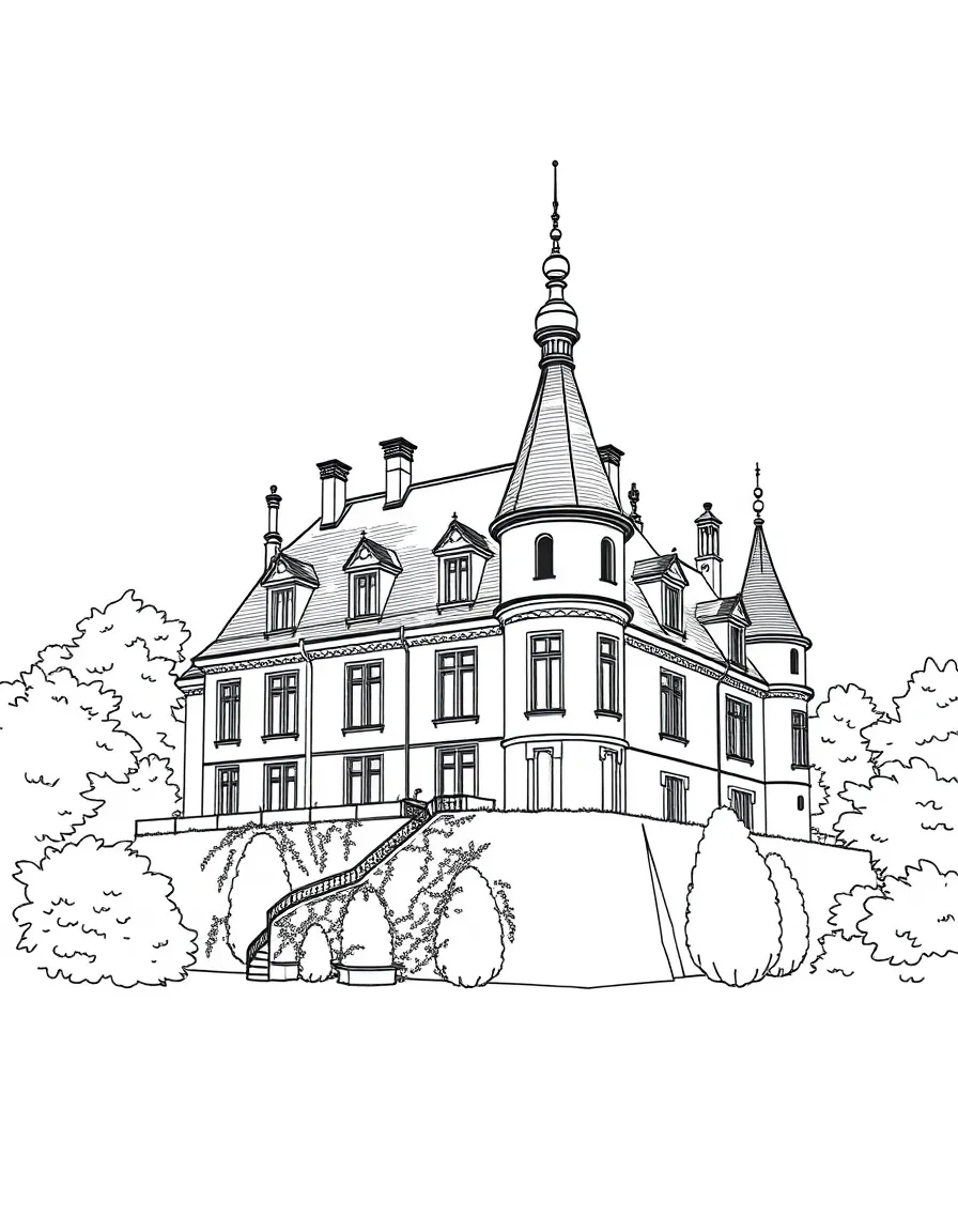 (France) Château de Cheverny hunting lodge