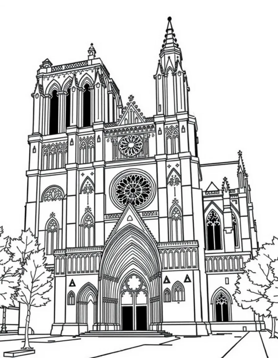 (France) Notre-Dame ambulatory and chapels