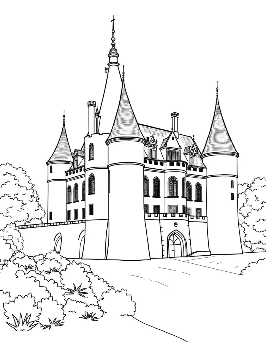 (France) Château de Brissac "Giant of Loire Valley"
