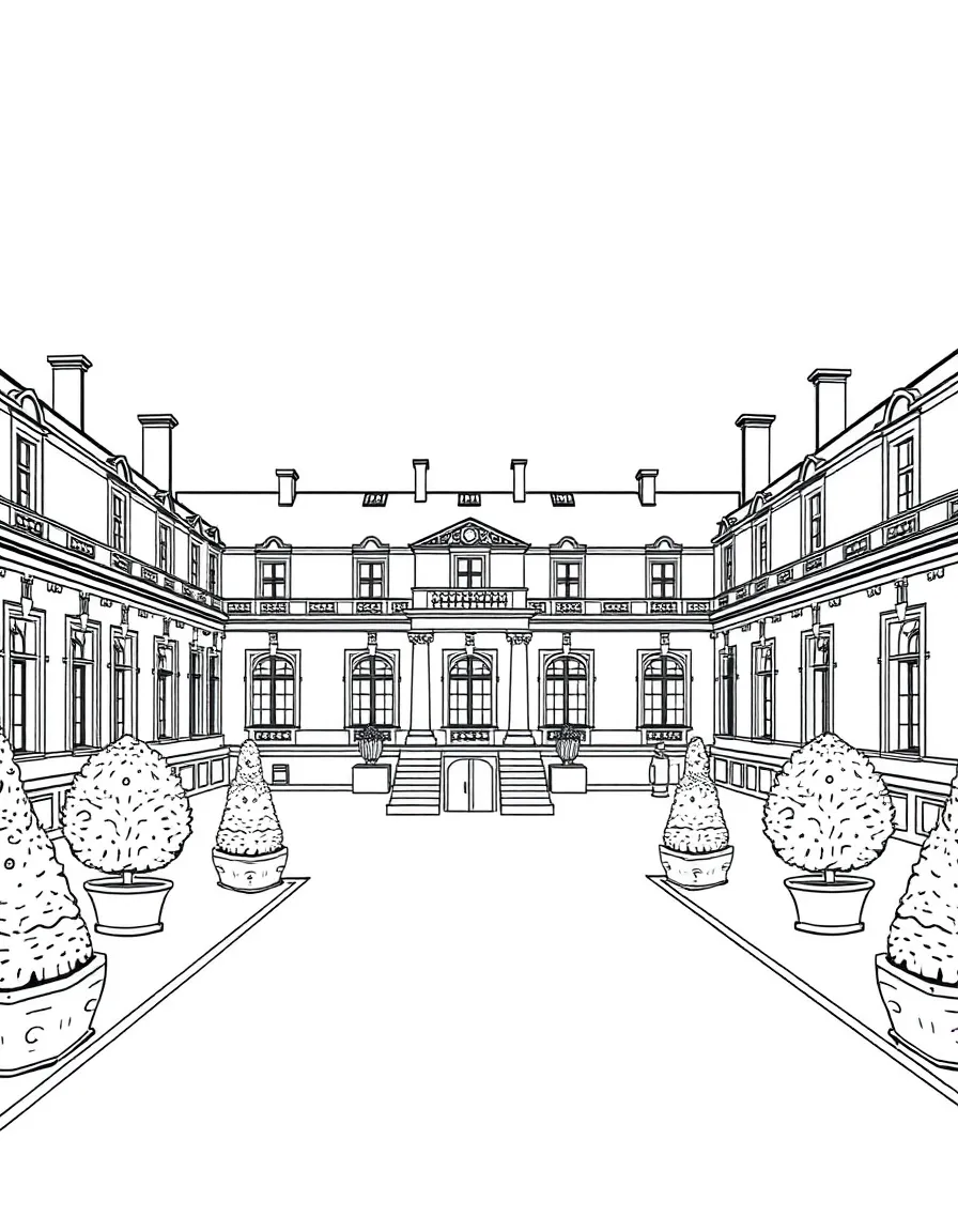(France) Invalides military museum courtyard