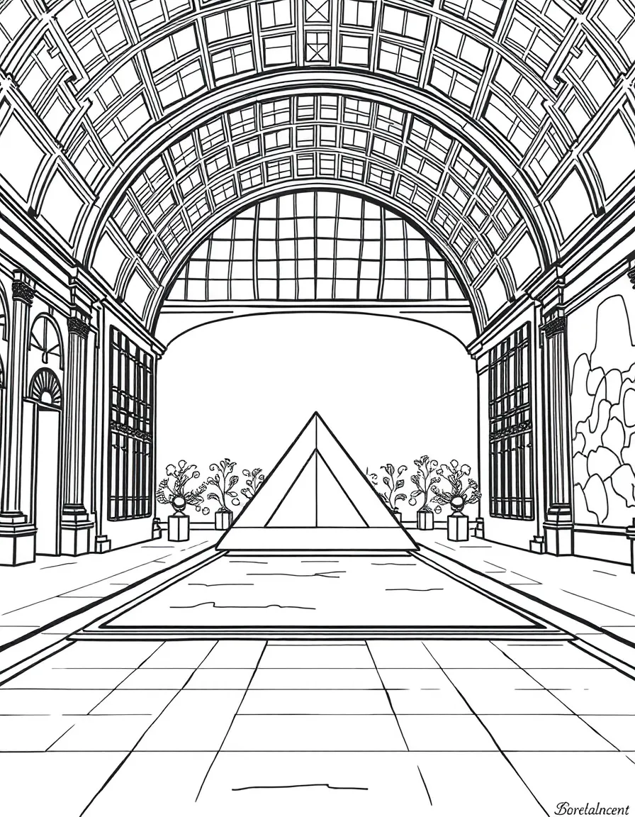 (France) Louvre contemporary art installations