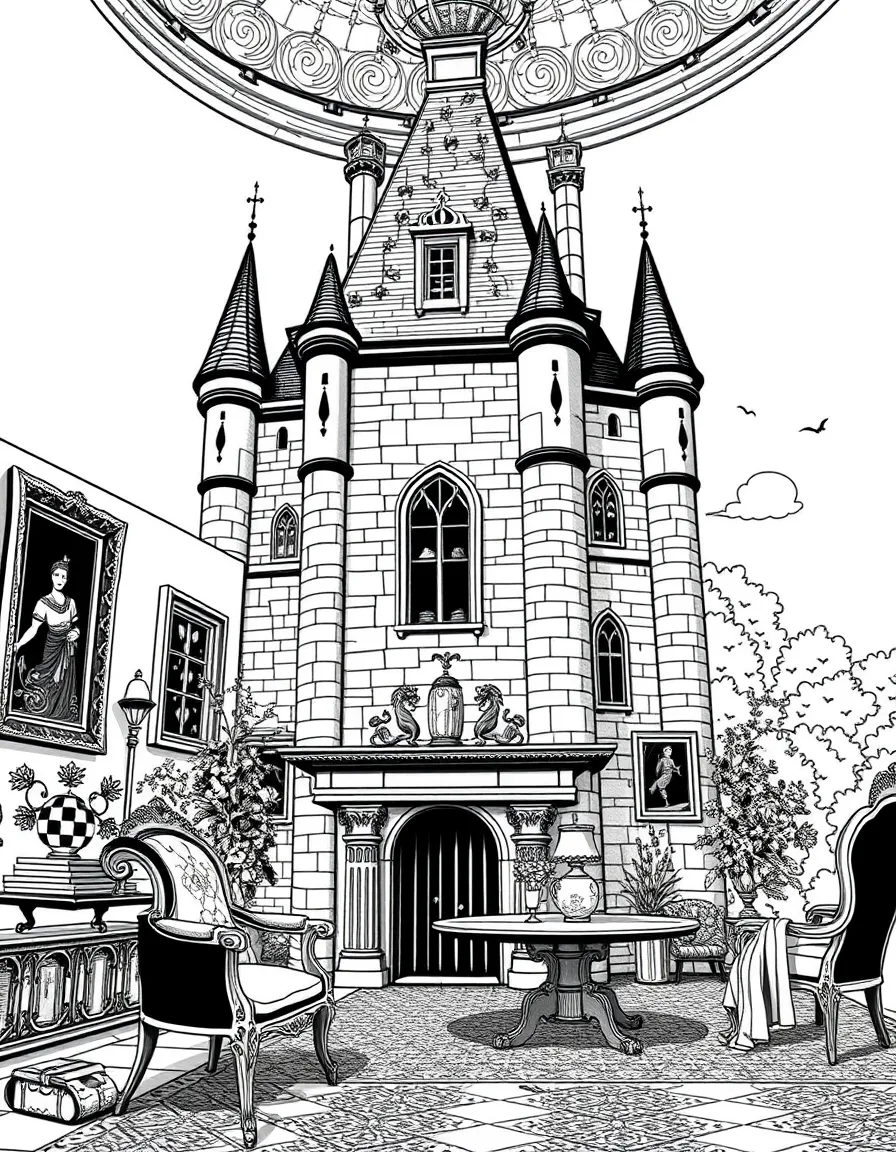 (France) Château de Talcy Renaissance poetry salon