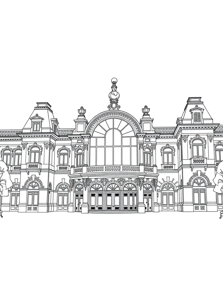 (France) Petit Palais Belle Époque architecture