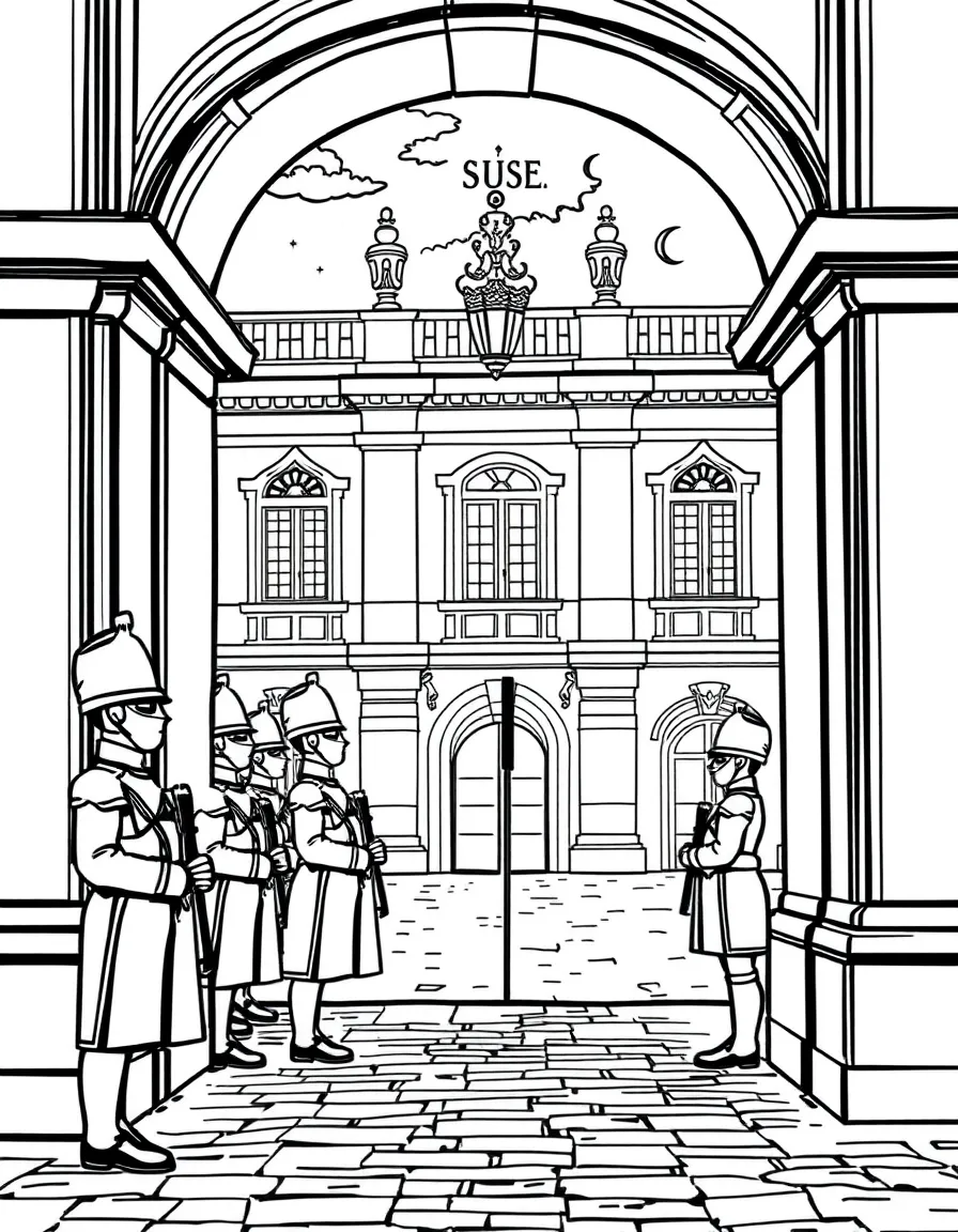 (France) Versailles Swiss Guard barracks