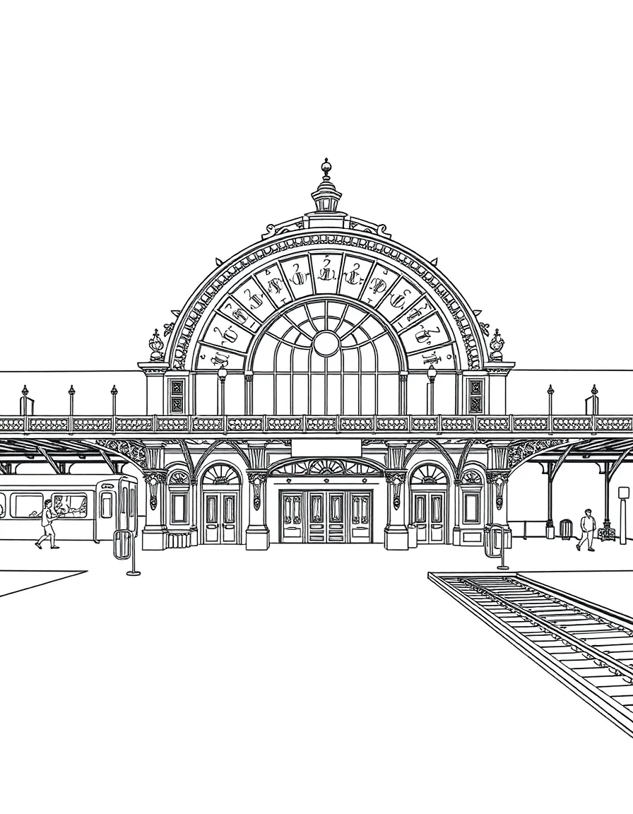(France) Musée d'Orsay Belle Époque railway station