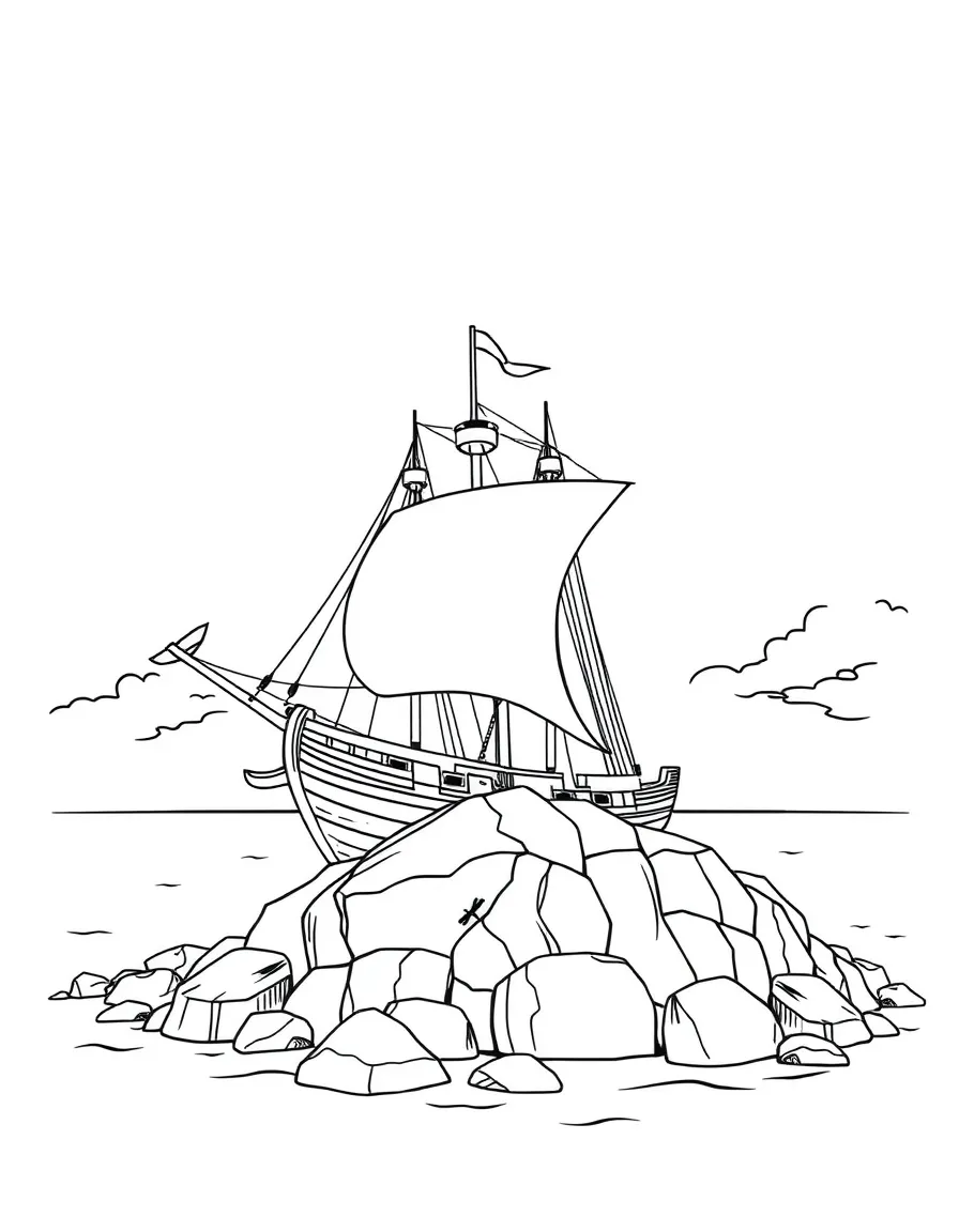 (Massachusetts) Plymouth Rock with the Mayflower ship in the background